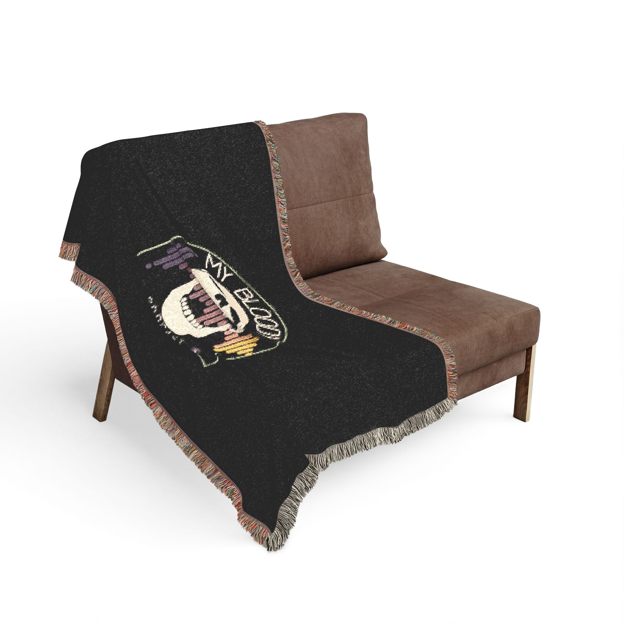 My Bloody Podcast Woven Blanket Throw