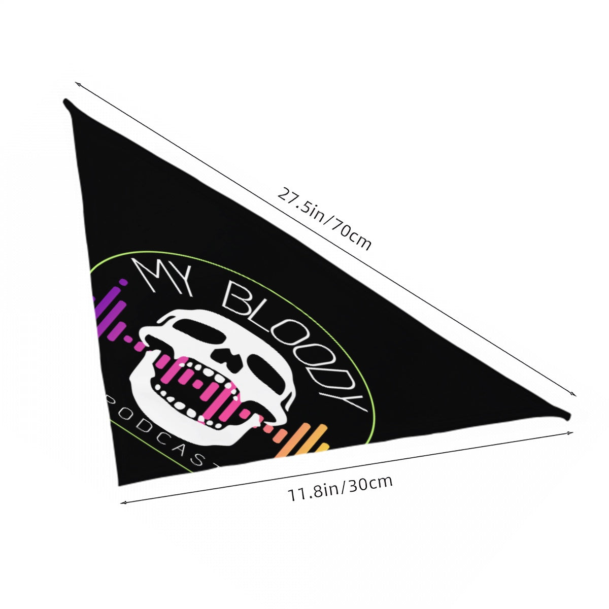 My Bloody Podcast Pet Scarf